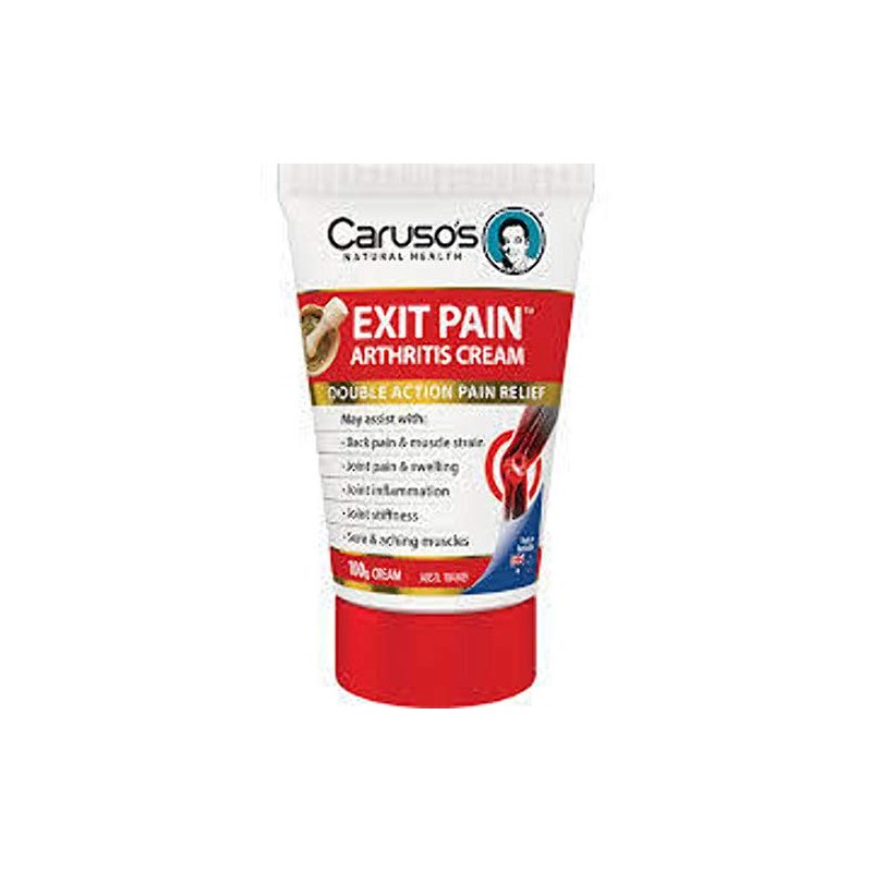 Caruso's Natural Health Exit Pain Arthritis Cream 100 g