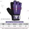 RDX Weight Lifting Gloves Gym Fitness Workout, Anti Slip Padded