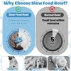 Slow Feeder Dog Bowl, Anti Choke Slow Eat Dog Bowl