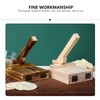 DOITOOL Pierogi Press Wood Tortilla Press Dumpling Skin Maker Dough