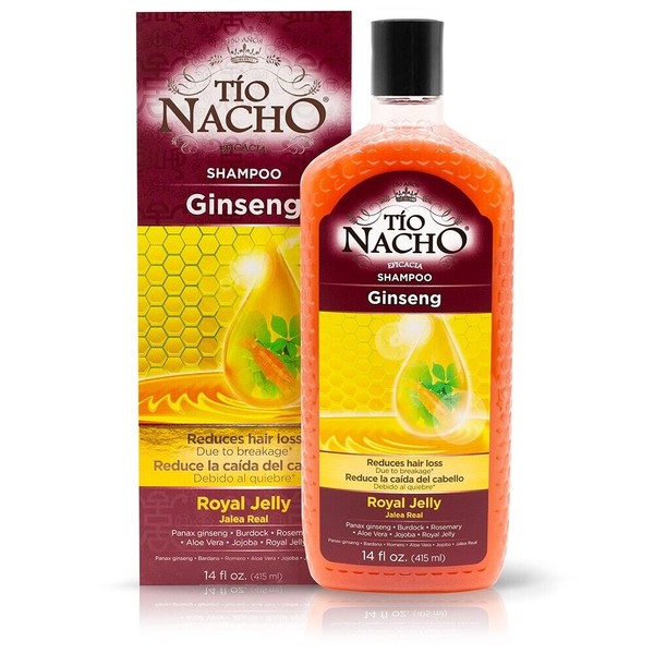 Tío Nacho 1 TIO NACHO✅ Shampoo Ginseng 14oz Reduces Hair Loss 