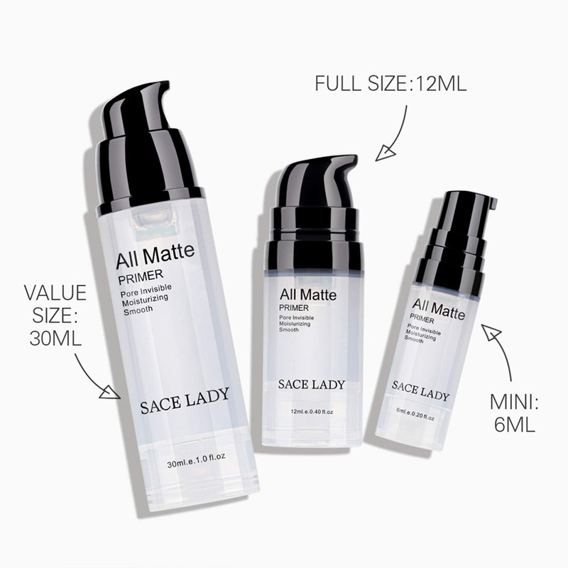 SACE LADY Invisible Pore Foundation Primer All Matte Face Primer,