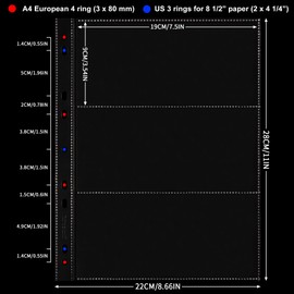 150 Pockets Archival Banknote Pages – 50 Sheets Acid-Free Currency Protector Sleeves for Bills, Stamps, Coupons IN02050