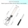 QBUC for Ford Key Fob Cover with Keychain Full Protection