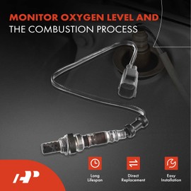 A-Premium O2 Oxygen Sensor Compatible with Land Rover Range Rover 2010-2012, Range Rover Sport 2010-2013, LR4 2010-2013, 5.0L, Downstream Left & Right, 2-PC Set, Replace# MHK500870, 30774700