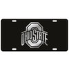 Craftique Ohio State Black Laser Cut License Plate - Mirror
