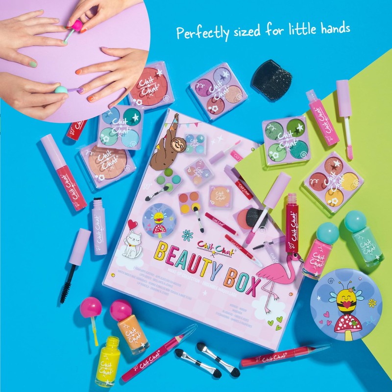 Chit Chat Beauty Box 21pc Makeup Set – The Ultimate