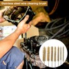 7 Pcs Brass Wire Tube Brushes Bottle Brush Set,11Inch Long