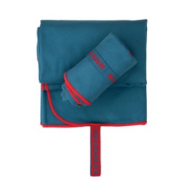 NORDKAMM Mikrofaser Handtücher Set mit Oeko TEX Zertifikat, Ultraleicht, blau