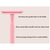 Eco Double Edge Metal Alloy Safety Razor for Women +