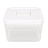 Food Storage Container Leakage Proof Airtight Food Organizer with Push