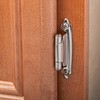 DecoBasics 3/8" Inset Cabinet Hinges Brushed Nickel (25 Pair -50