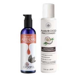 Coco Fraccionado + Almendras - Aceites Hidratación Intensiva