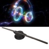 3D Holographic Fan 16.9inch 2 Blades Hologram Fan with 234