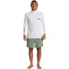 Quiksilver Men's Standard Everyday Surf Tee Hoodie, White