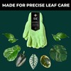 BLESS YOUR SOIL Microfiber Dusting Gloves for Plants : Premium,