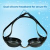 Water Gear Vector Metallic Anti-Fog Swim Goggles - Less Glare