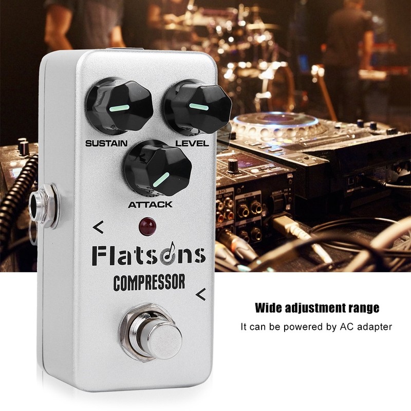 Pure Analog Circuit Guitar Mini Effect Pedal Compressor Instrument Accessory