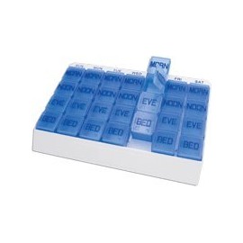 Medi Tray Pill Organizer 9-5/16" x 6-3/4" x 1-1/8"