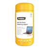 Fellowes Performance 200 Surface Cleaning Wipes Tub for Home and