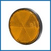 A ABSOPRO 8 Pcs Round Screw on Safety Spoke Reflective