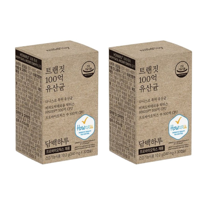 Simple Day Transit 10 Billion Lactobacillus 340mg x 2 30