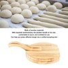 Wooden Dough Pressing Tool Wood Dumpling Skin Presser Home Dumpling