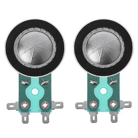 CCeCCe 2 Pack 25.4MM Diaphragm Replacement Tweeter Voice Coil Speaker Horn DIY Repair Component Parts for Mackie SRM450 V3 Yamaha JAY68625 PRV Audio RPDT175PH Foster Fostex N30 Etc.