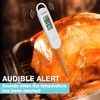 Polder Stable-Read Instant Read Thermometer, Digital Thermometer for Cooking, Food
