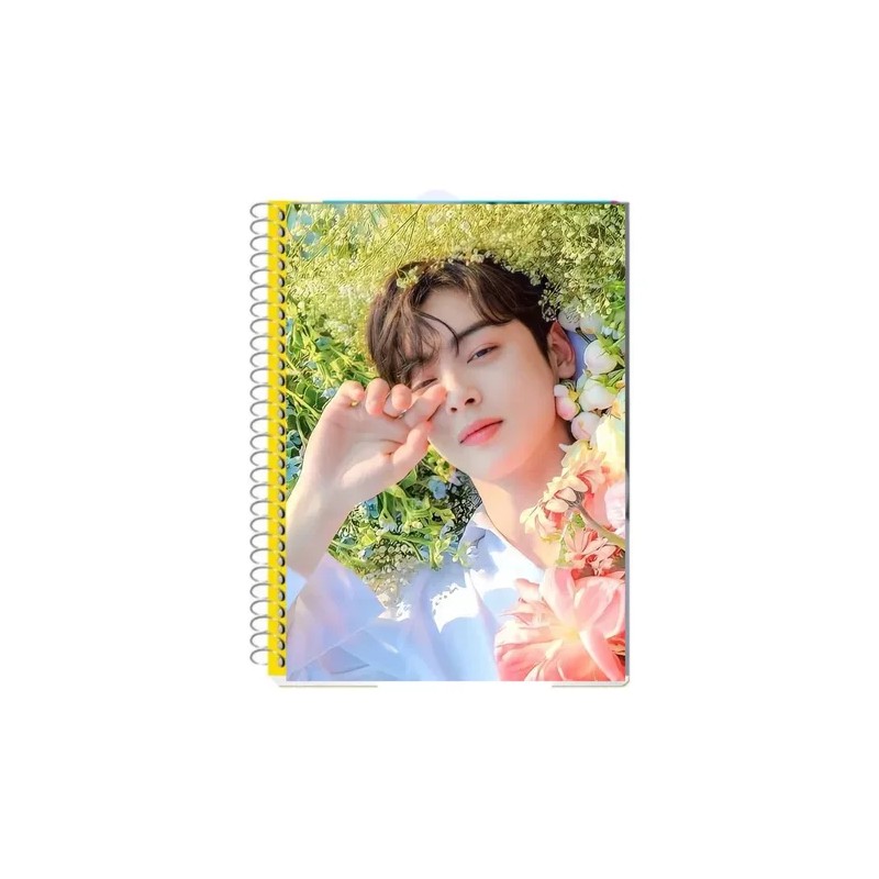Cuaderno Profesional Cha Eun-woo Pasta Dura 200 Hojas