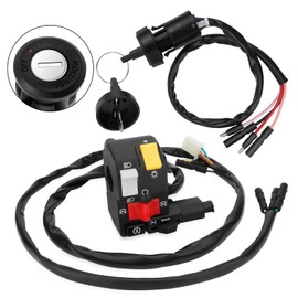 M MATI Handlebar & Key Switch for Honda FourTrax 300 2x4/4x4 TRX300/TRX300FW 1996-2000 35200-HM5-850 35100-HM5-671 35020-HM5-A10