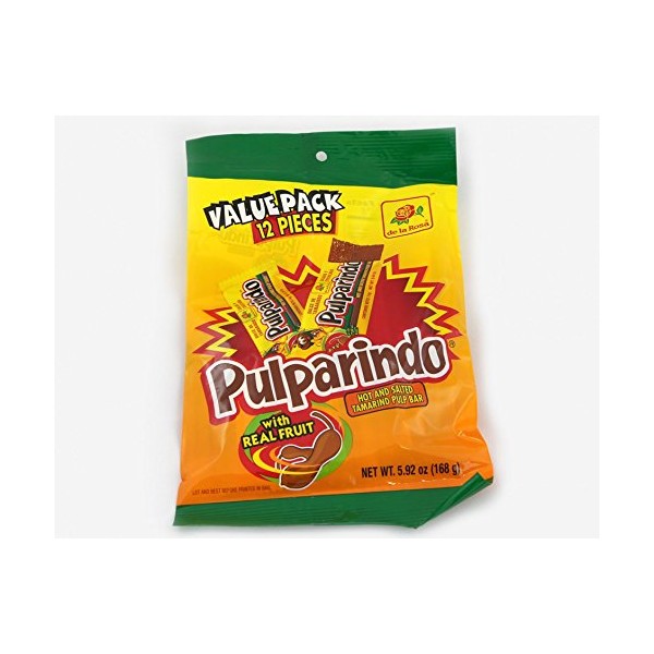 Pulparindo - Mexican Candy By De La Rosa By De La Rosa 20pcs Box 10oz