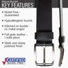Millennial Belt - Full Grain Leather Belt with Nickel Free