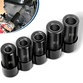 71670 Large Tap Socket Set, Fit 5/8", 11/16", 3/4", 7/8" & 1" (16mm-25mm) Taps, 5pcs