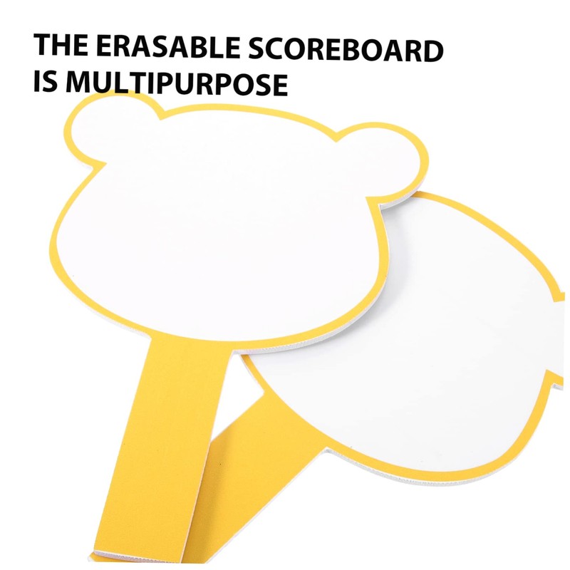 OSALADI Dry Erase Answer Game Board Handheld Scoreboard Erasable Whiteboard