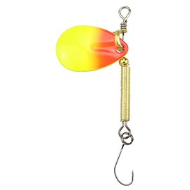 Fishing Tackle Max Unisex Adult 10C5200442C10 FTM Tornad-Spinner Trout Lure, Weight/Colour: 2.3 g/Yellow/Orange, Colourful, Normal
