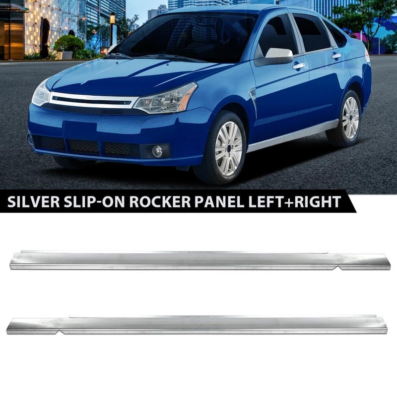 ALLGOOD Slip-on Rocker Panel, Compatible with Ford Focus 4-Door 2008-2011,