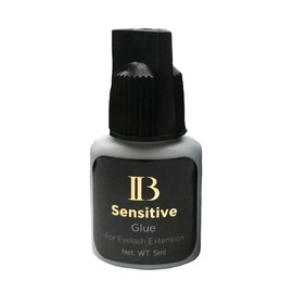 1 PCS Eyelash Extensions ibeauty Sensitive Glue 5ml, 2-3 Sec Drying Time, Keep 3-4 Weekss Low Smoke for Professional Eyelash Extension