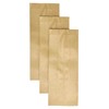 Bolsa De Papel Kraft No. 4 Cafe Ecológica (12x30 cm)