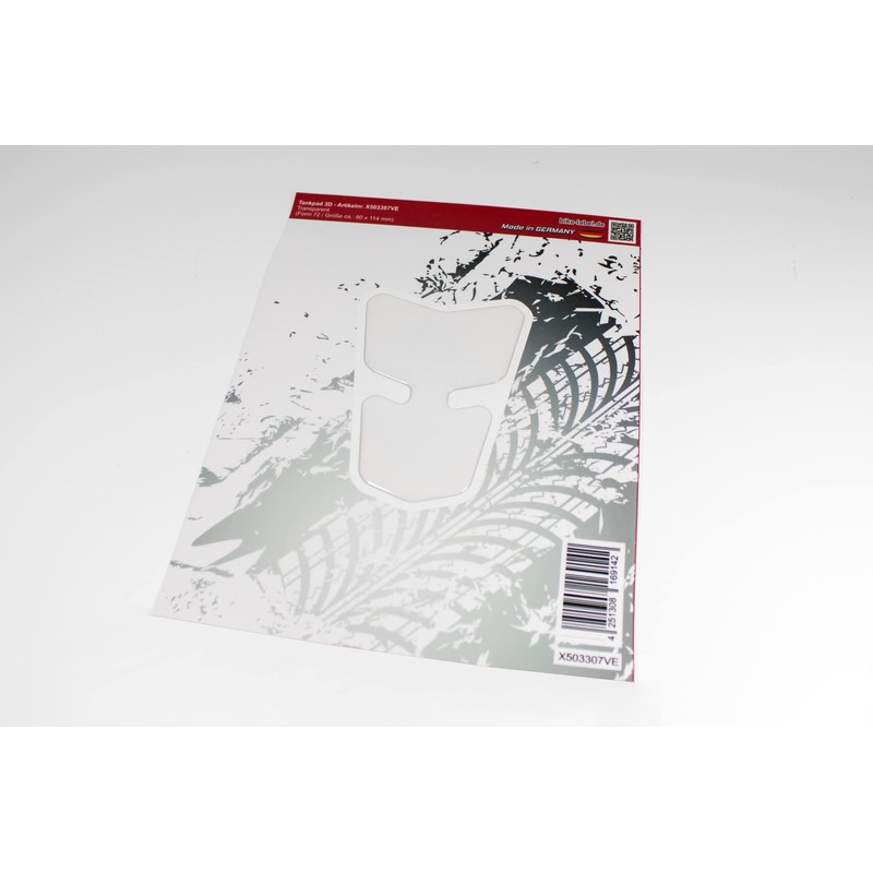 Tank Pad Small Motorcycle Paint Protection Sticker Transparent X503307VE