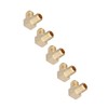 5Pcs Air Compressors Elbow Portable Mute Fitting Frequency Conversion Pneumatic