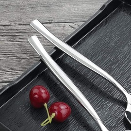 Idomy 8-Piece Stainless Steel Buffet Serving Spoon, Large Serving Spoon