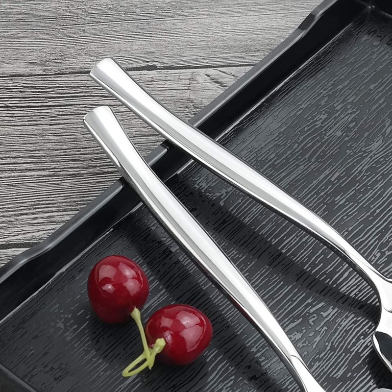 Idomy 8-Piece Stainless Steel Buffet Serving Spoon, Large Serving Spoon