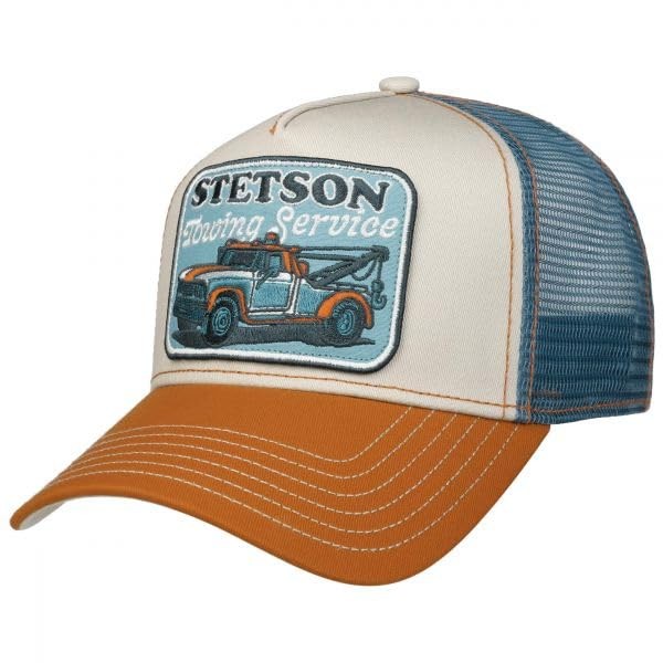 Stetson Trucker Cap s Garage Orange/Sand, multicoloured