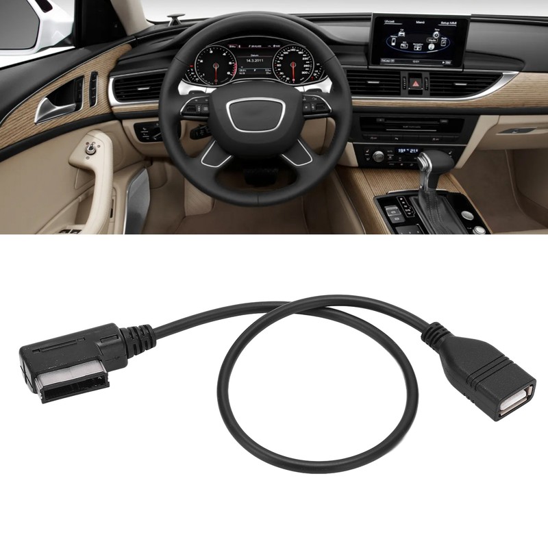 Car AMI to USB Cable 4F0 051 510 E Music