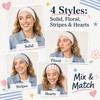 Yoga Headbands for Women Boho Floral Headbands
