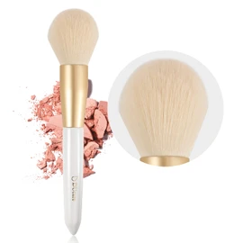 DUcare Face Brush, Makeup Brush, Powder Brush, Face Brush, Makeup Brush, Powder & Cheek Brush, Makeup Brush, Uses Top Grade Taklon, Round Flat Type