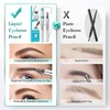 Eyebrow Pencil Microblade Brow Pen, 3D Waterproof Microblading Eyebrow Pen