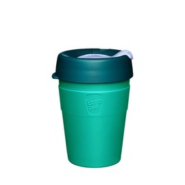 KeepCup Thermal - Vacuum Insulated Stainless Steel, Reusable Coffee Cup with Splashproof Sipper Lid - 12oz/340ml - Eventide