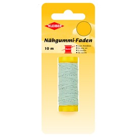 Kleiber Elastic thread 10m, White, Polyester blend, 14 x 6 x 2 cm